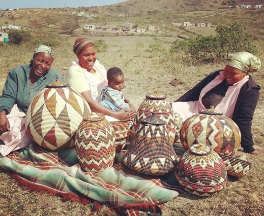 Origins of Zulu Ilala Palm Baskets