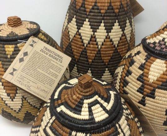 Understanding the patterns on a Zulu Ilala Palm Basket