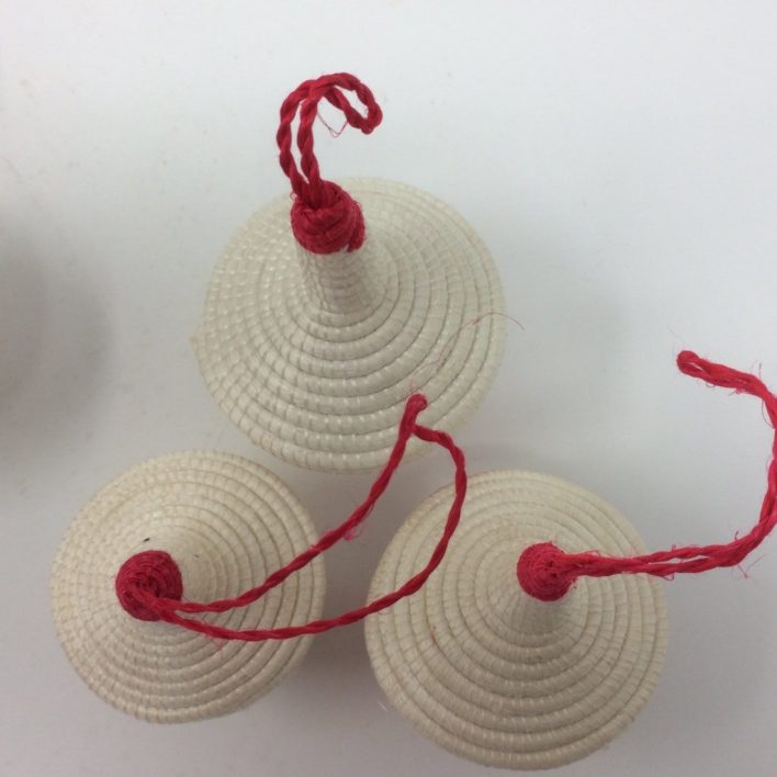 Agasake Peace Baskets – Miniature-Red