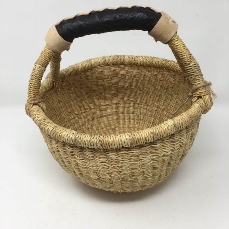 Small Bolga Basket 8” Natural