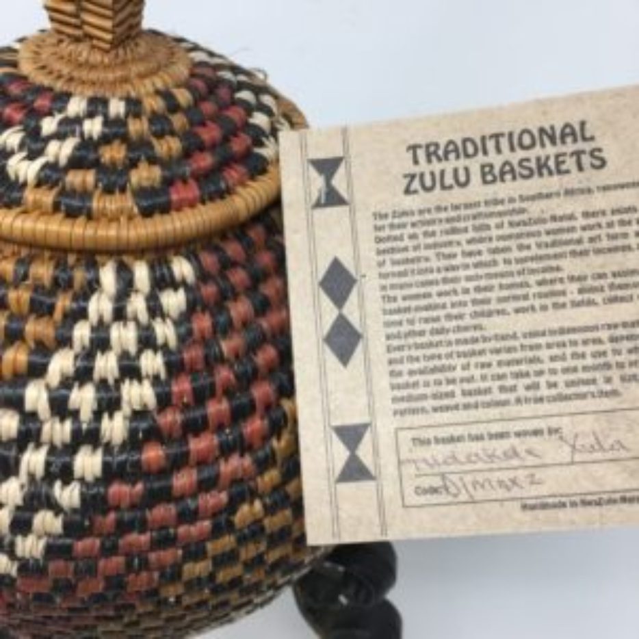 Zulu Baskets from South Africa Fairtrade Injabulo