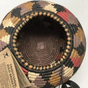 Zulu Ilala Palm Beer Basket - Ukhamba SM2 - Image 3
