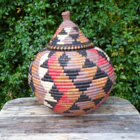 Zulu Ilala Palm Beer Basket – Ukhamba SM2