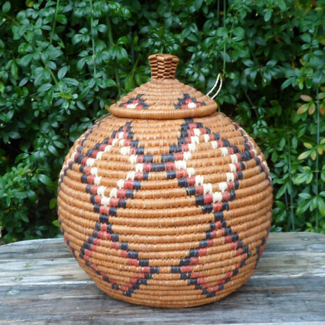 Zulu Ilala Palm Beer Basket – Ukhamba SM