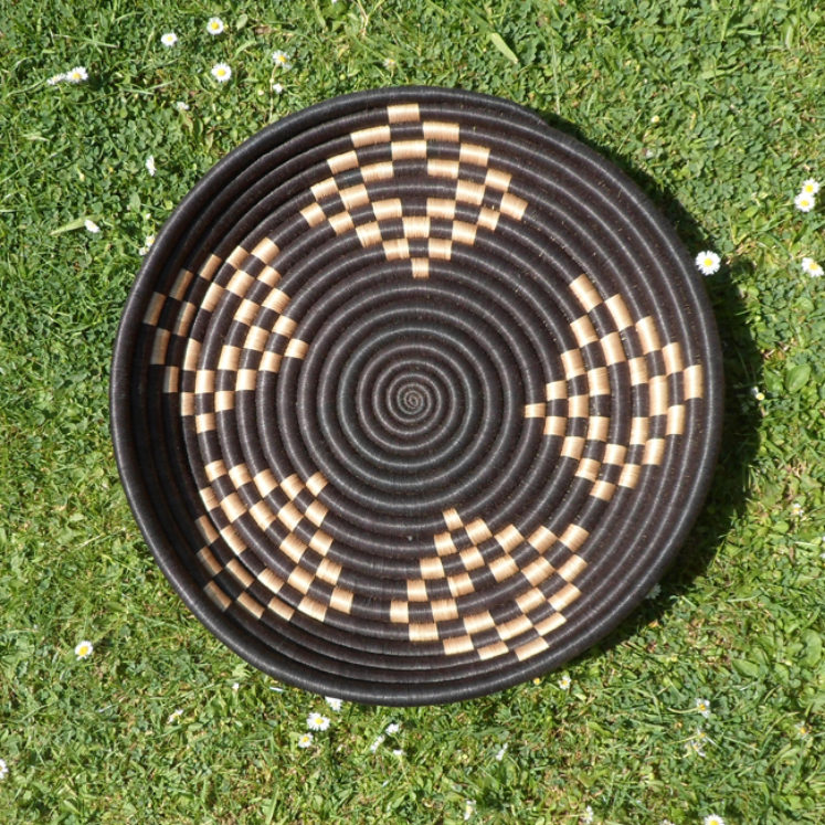 Black star large tray /wall decoration