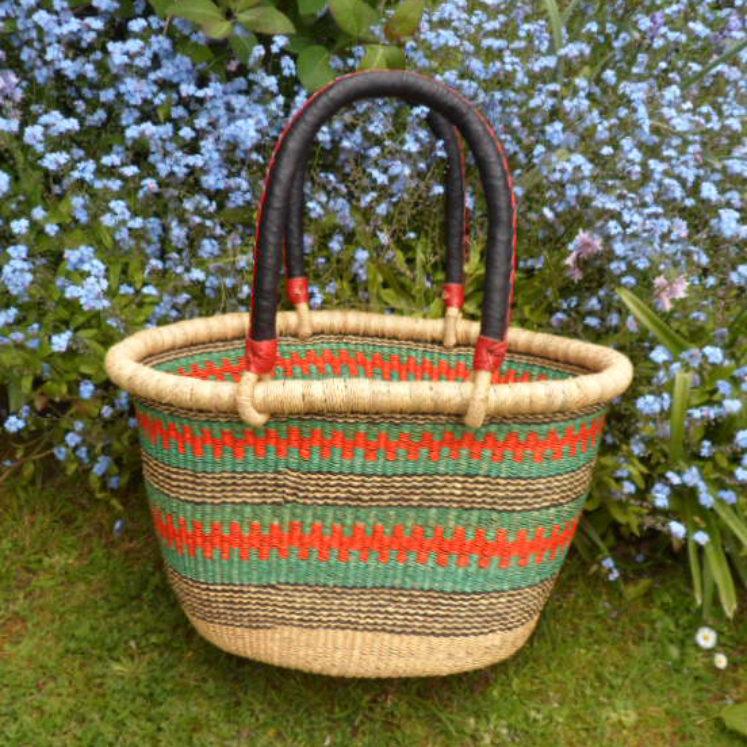 Oval shopping basket medium 9