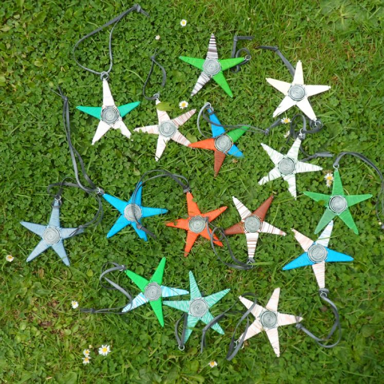 Telephone wire stars