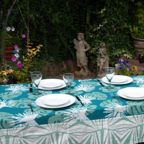 Table cloth green - Image 3