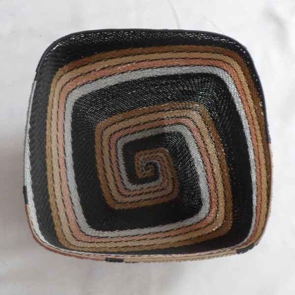 Telephone Wire Basket Metallic Square - Image 3