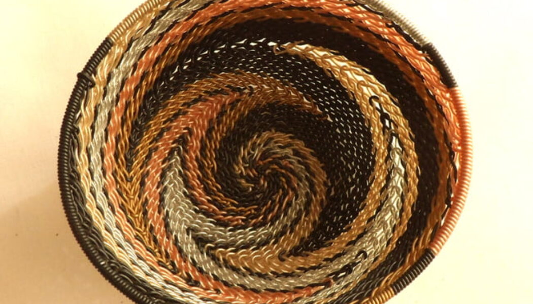 Telephone Wire Basket Metallics