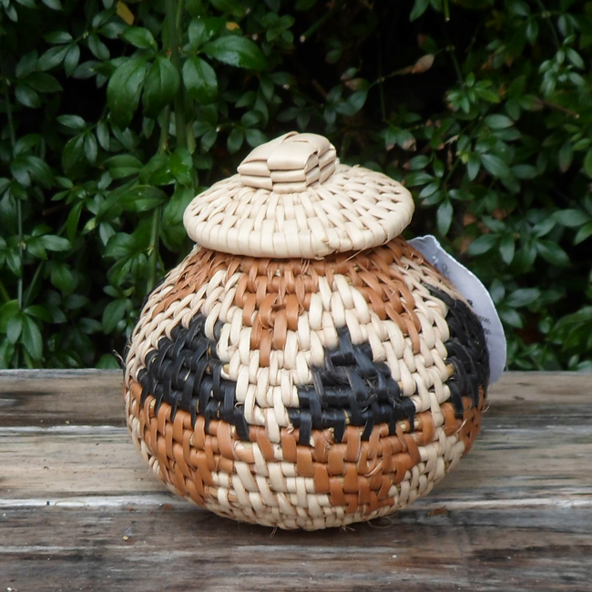 Zulu Ilala Palm Herb Baskets – 1
