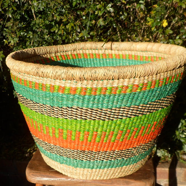 Bolga flower pot M7