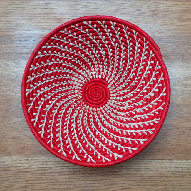 Tanzanian bowl 3 – red and natural