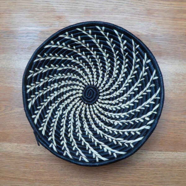 Tanzanian bowl 6 - black and natural