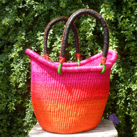 Nyariga dip dye shopping basket medium – 11