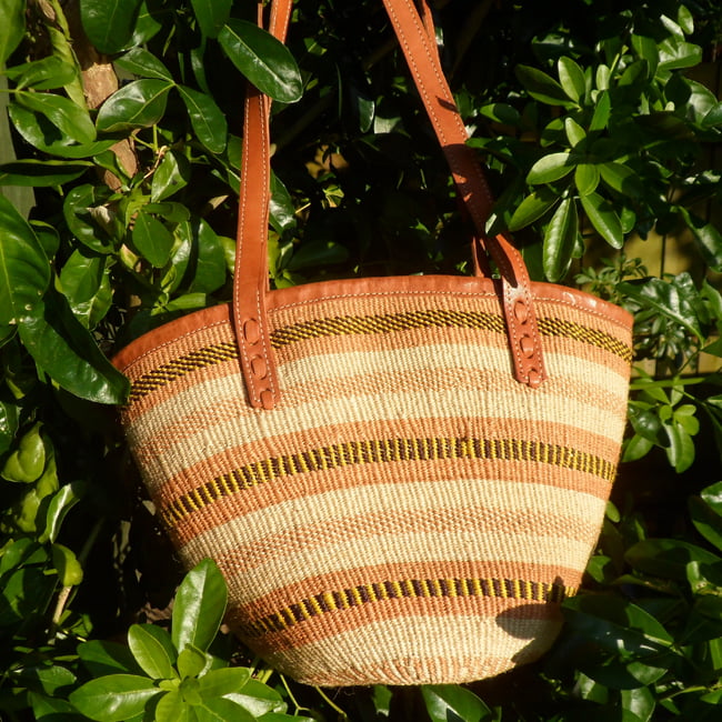 Woven sisal bag hot sale