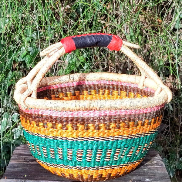 Bolga market basket - 14" BT6