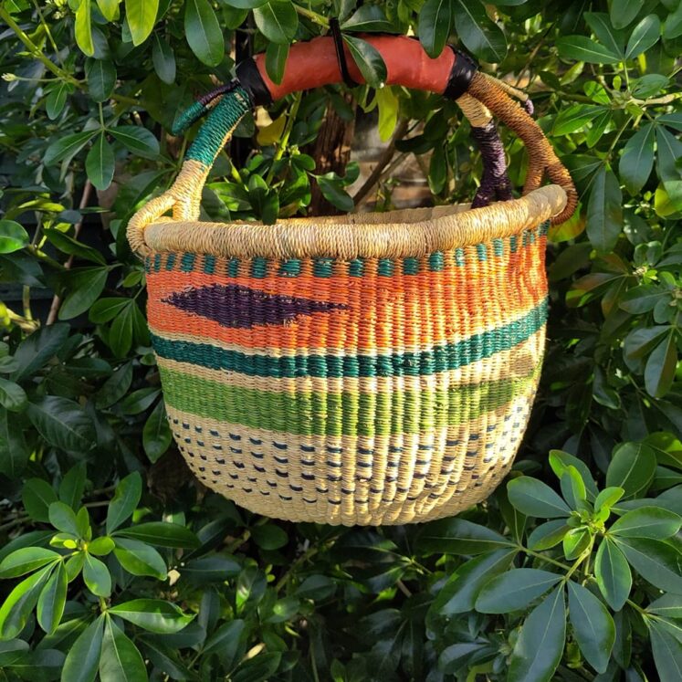 Bolga market basket – medium R106